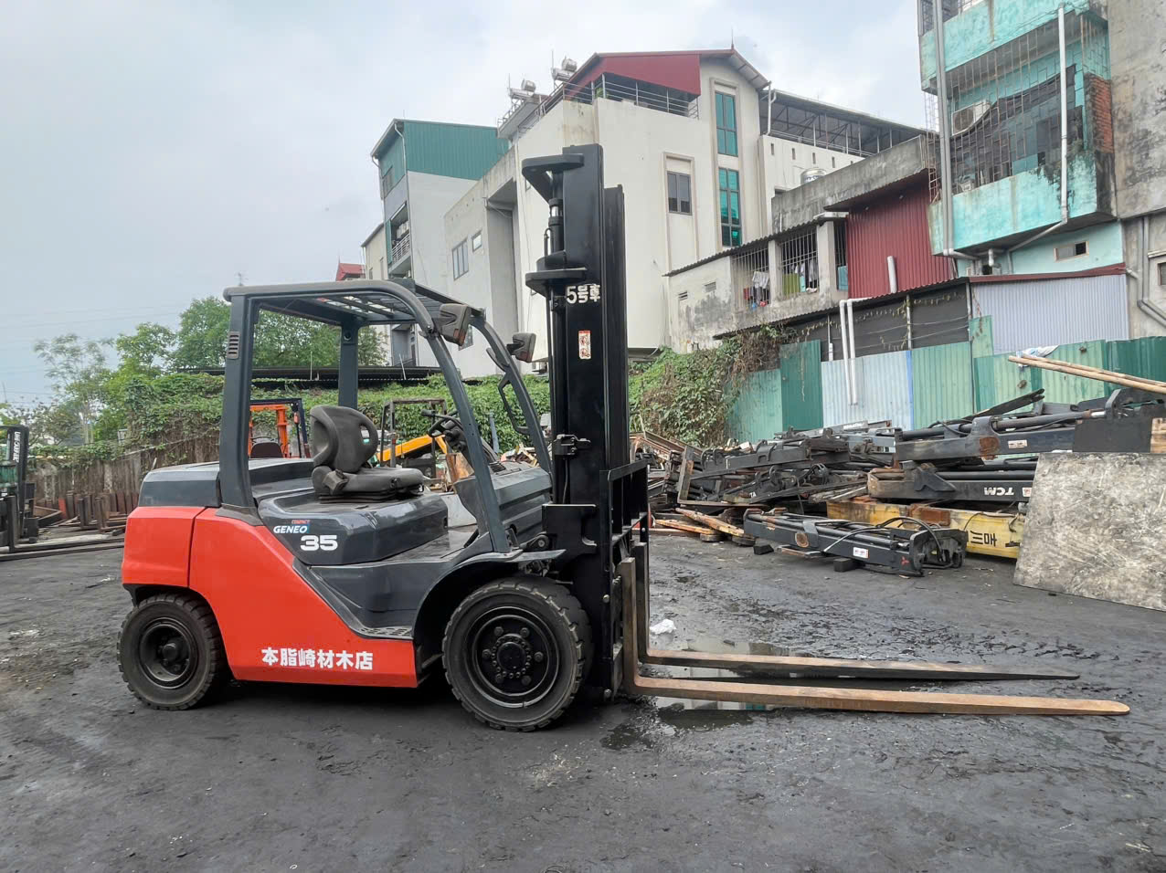 Xe nâng TOYOTA 8FD35, NĂM 2018